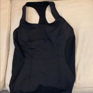 VGUC Lululemon Structured Tank with Bra